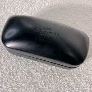 Coach Black Eyeglass Sunglasses Case Hard Case